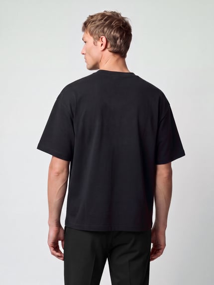 Polo Ralph Lauren T-Shirt mit goldfarbenem Logo-Print Black 5