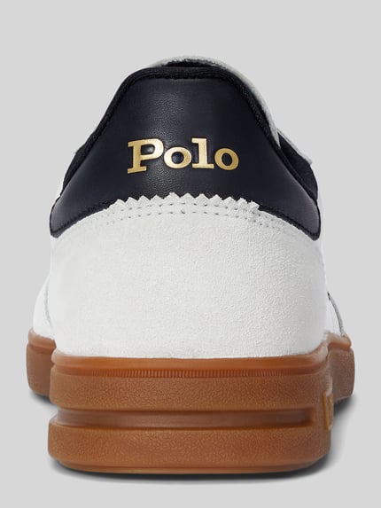 Polo Ralph Lauren sneakers van echt leer Wit - 5