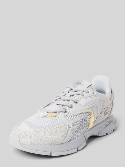 Lacoste Sneaker mit Label-Print Modell 'L003 NEO' Hellgrau 1