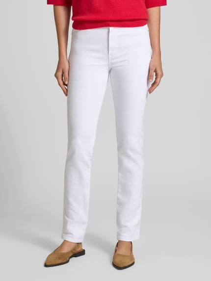 Tommy Hilfiger Slim Fit Jeans mit Logo Details Weiss 4