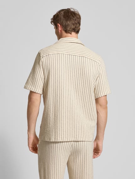 Les Deux Regular Fit Freizeithemd mit Reverskragen Offwhite 5