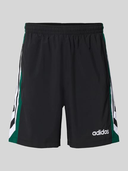 adidas Originals Shorts mit Label-Stitching Modell '90s FTBL' Black 2