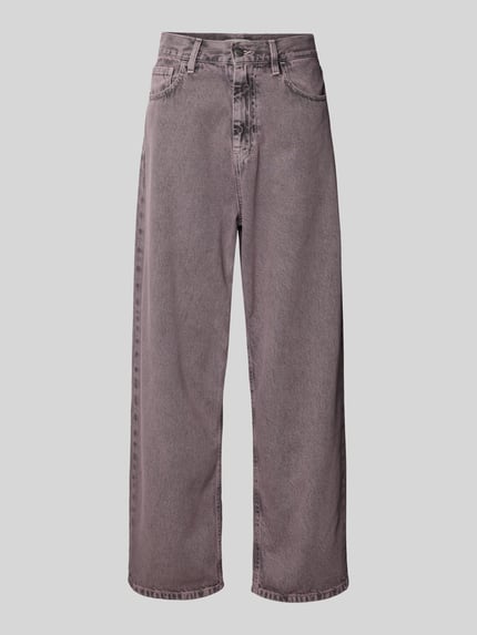 Carhartt Work In Progress Relaxed Fit Jeans aus reiner Baumwolle Modell 'Brandon' Rosa 2