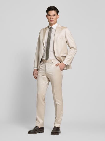 WILVORST Sakko mit Pattentaschen Beige 1