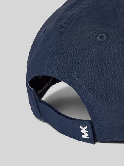 Michael Kors Basecap mit Label-Schriftzug Modell 'RIPSTOP' Marine 3