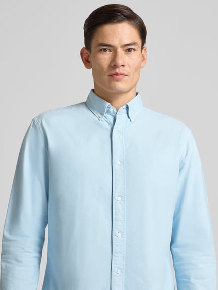 MCNEAL Freizeithemd mit Knopfleiste Bleu 3