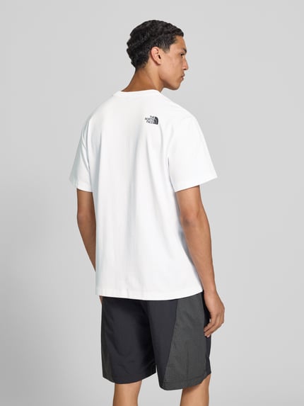 The North Face T-shirt met motiefprint model 'DONKEY TAXI' Wit - 5