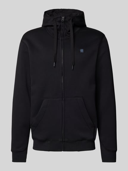 G-Star RAW Sweatjacke mit Stehkragen Modell 'Premium core' Black 2