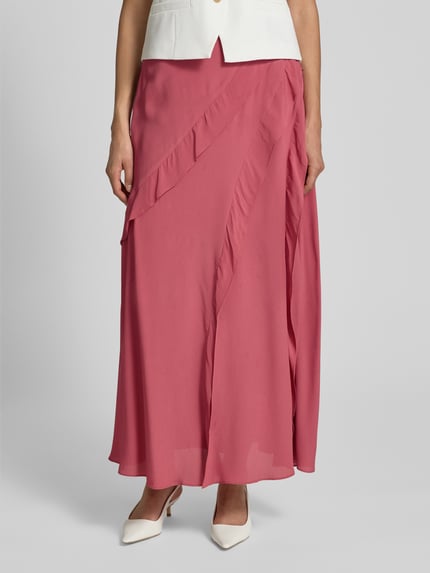 Ted Baker Maxirok met volants, model 'olwani' Rosé - 4