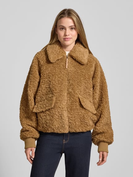 Scotch & Soda Jacke mit Pattentaschen und Reißverschluss Camel 4
