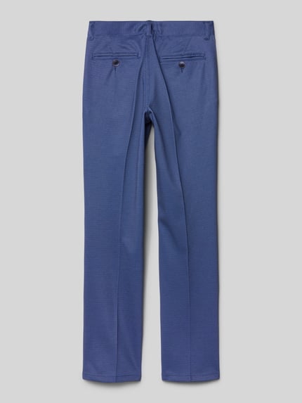 G.O.L. Slim Fit Anzughose mit Bügelfalten Marine 3