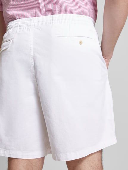 Polo Ralph Lauren Big & Tall PLUS SIZE Shorts in unifarbenem Design Weiss 3