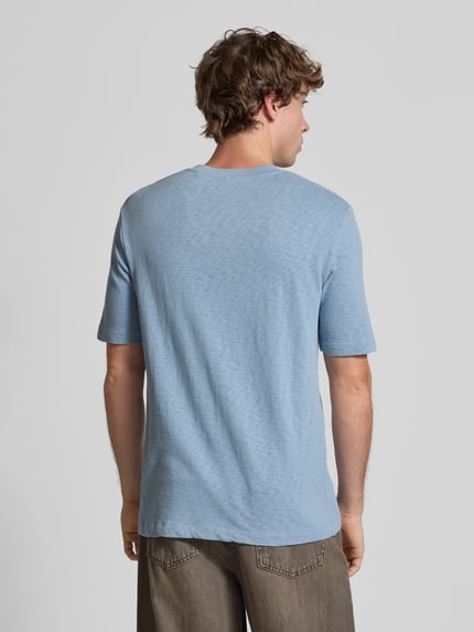 Marc O'Polo DENIM Regular Fit T-Shirt aus reiner Baumwolle Blau 5