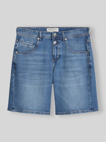Marc O'Polo Loose Fit Bermuda aus Denim Ocean 2