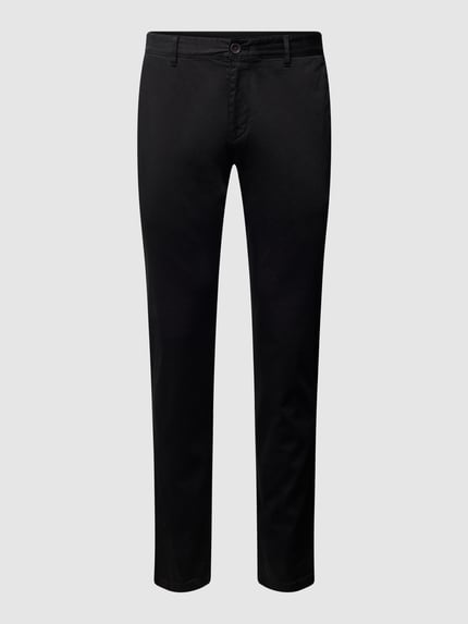 ROY ROBSON Slim Fit Chino mit Stretch-Anteil Black 2