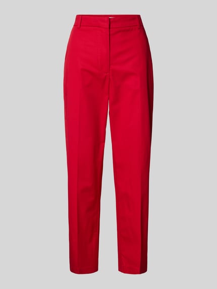 Tommy Hilfiger Slim fit chino van een mix van katoen en lyocell Rood - 2