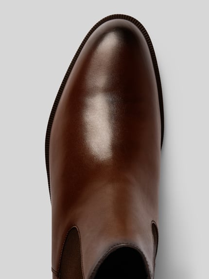 BOSS Chelsea Boots aus Rindsleder  Dunkelbraun 3
