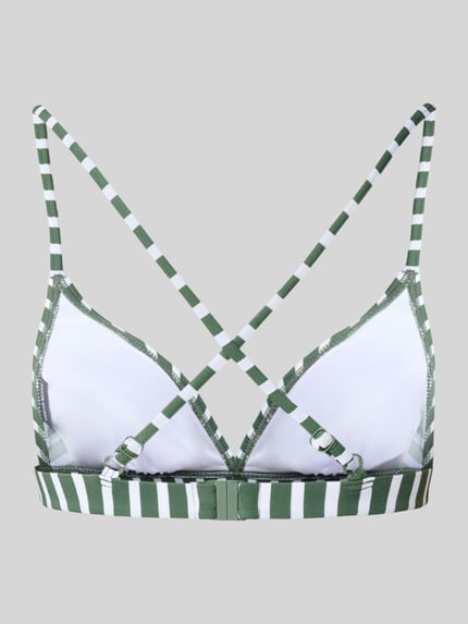 Venice Beach Trójkątny top bikini Oliwkowy 3