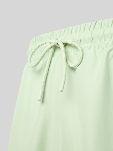 PEGADOR Badehose mit Label-Stitching Gruen 2