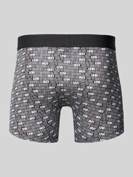 Produktfoto, Pants mit Logo-Print von Levi's®, kolor: jednolity, nadruk z motywem, aplikacja: nadruk z logo, kształt: kwadratowy
