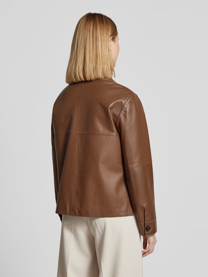 Weekend Max Mara Jack in leerlook, model 'KAYA' Hazelnoot - 5