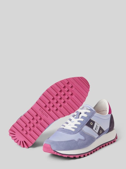 Blauer USA Sneaker mit Schnürverschluss Modell 'MILLEN03' Lila 4