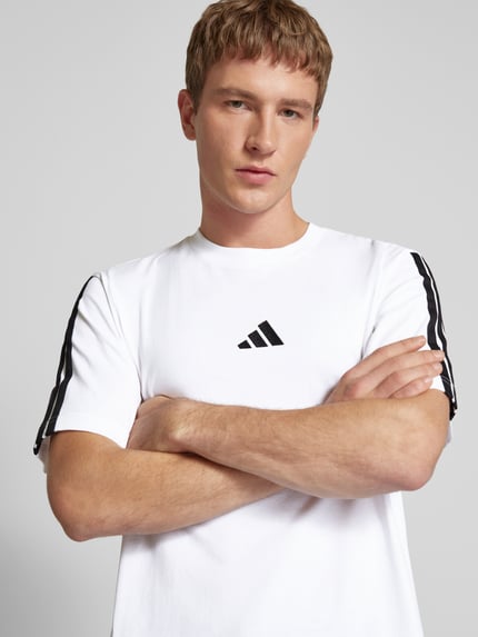 adidas Sportswear T-Shirt mit Label-Print Weiss 3
