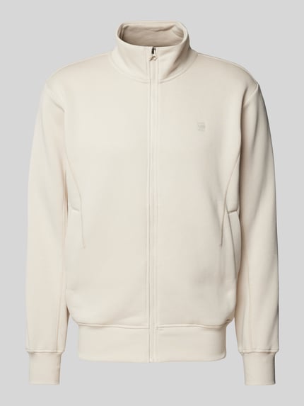 G-Star RAW Sweatjack met opstaande kraag Offwhite - 2