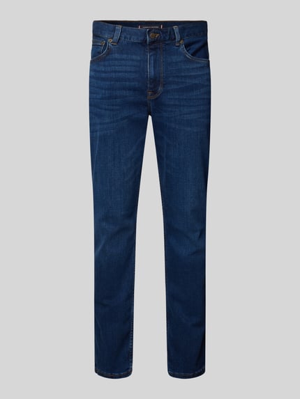 Tommy Hilfiger regular fit jeans in 5-pocketmodel model 'DENTON' Jeansblauw - 2