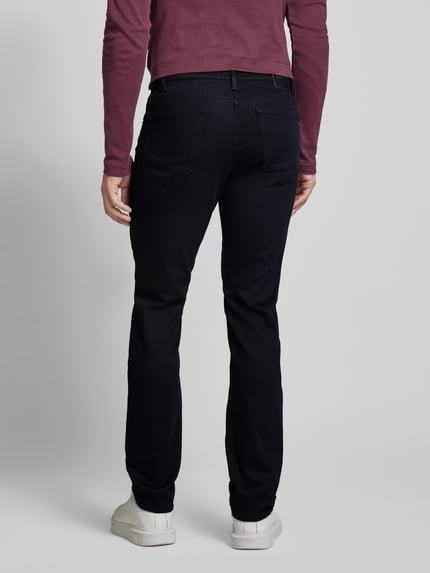 Brax slim fit jeans met 5-pocketmodel model 'CHUCK' Marineblauw - 5