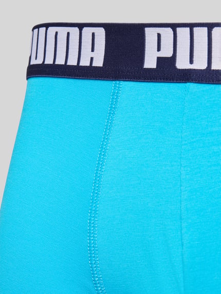 PUMA Trunks met labeldetail in set van 2 Aquablauw - 2