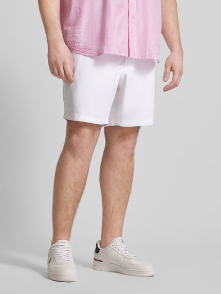 Polo Ralph Lauren Big & Tall PLUS SIZE Shorts in unifarbenem Design Weiss 4