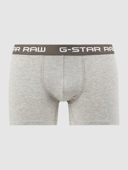G-Star RAW Trunks aus Baumwoll-Elasthan-Mix Mittelgrau Melange 1