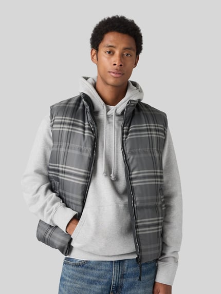 Levi's® Regular Fit Weste mit Wendefunktion Black 1