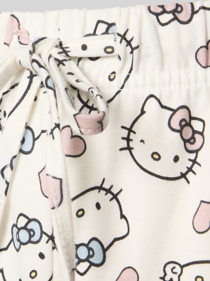 Productfoto, Regular Fit Pyjama-Shorts met allover-motiefprint van Jake*s Casual, zuiver katoen, regular fit, elastische tailleband met tunnelkoord.