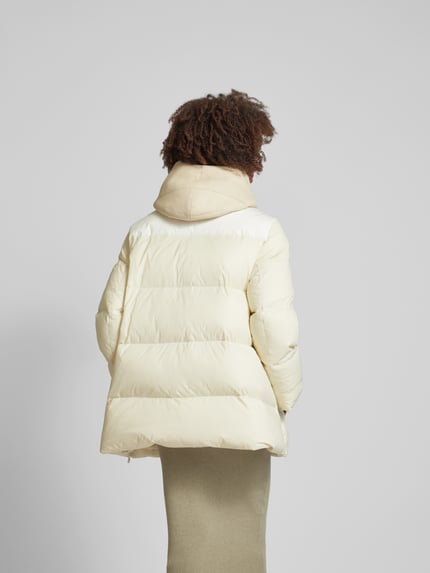 Yves Salomon Gewatteerd jack met capuchon Offwhite - 5