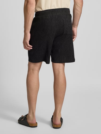 Jake*s Studio Men Sweatshorts mit elastischem Bund Black 5