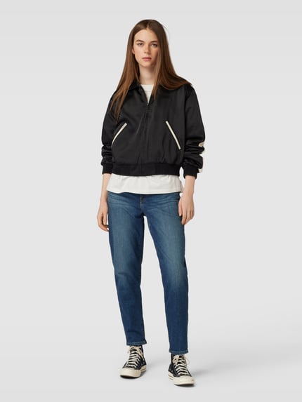Levi's® Mom Fit Jeans aus Baumwoll-Mix Dunkelblau 1