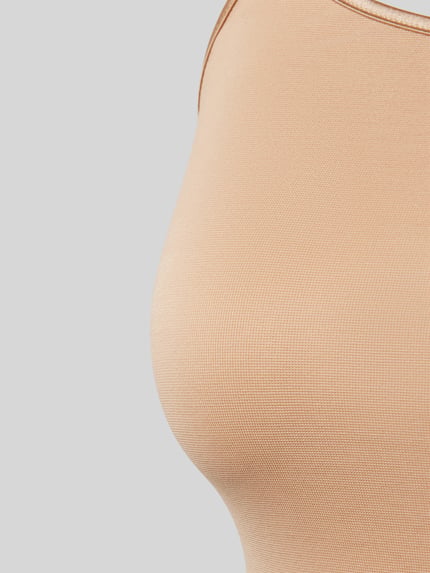 Mey Top mit verstellbaren Spaghettiträgern Modell 'Emotion' Beige 2