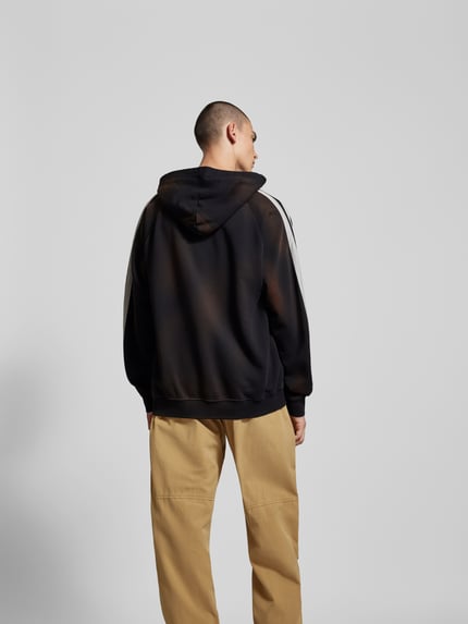 Diesel hoodie met labelprint Zwart - 5