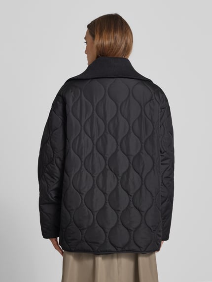 WITHBLACK Steppjacke mit Strukturmuster Black 5