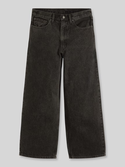 Levi's® Baggy Fit Jeans aus reiner Baumwolle im 5-Pocket-Design Black 2