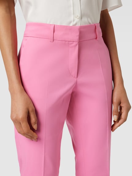 White Label Regular Fit Stoffhose mit Bügelfalten Pink 3