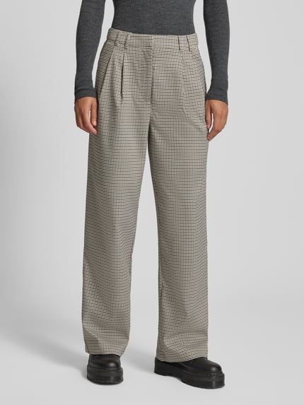 LeGer Broek met achterzakken, model 'Shayenne' Middenbruin - 4