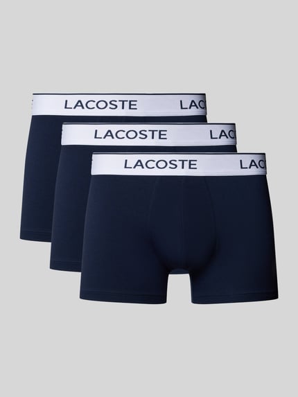 Lacoste Regular Fit Trunk im 3er-Pack Marine 1