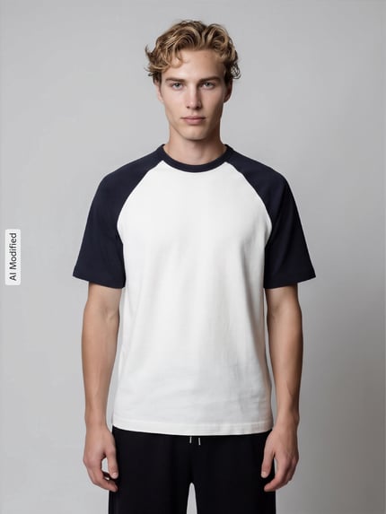 ONLY & SONS Relaxed Fit T-Shirt aus reiner Baumwolle Modell 'HEATON' Offwhite 4