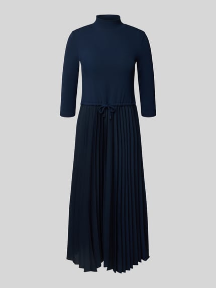 Tommy Hilfiger Tailliertes Freizeitkleid aus Viskose-Mix Marine 2
