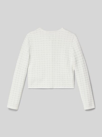 GUESS Strickjacke mit Knopfleiste Modell 'CEREMONY' Weiss 3