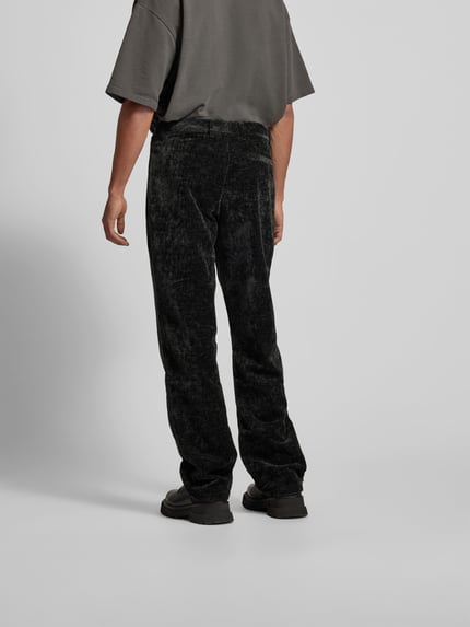 DAILY PAPER Flared stoffen broek met achterzak Zwart - 5