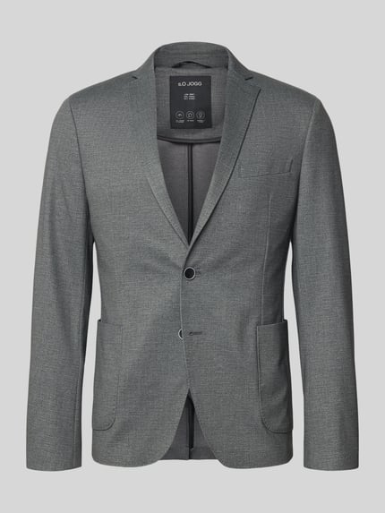 s.Oliver BLACK LABEL Slim Fit Anzugsakko mit Viskoseanteil Hellgruen 2